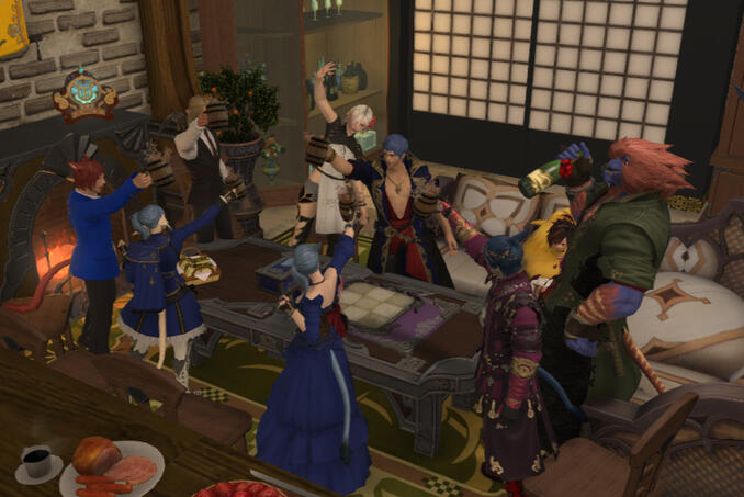 the guild and friends