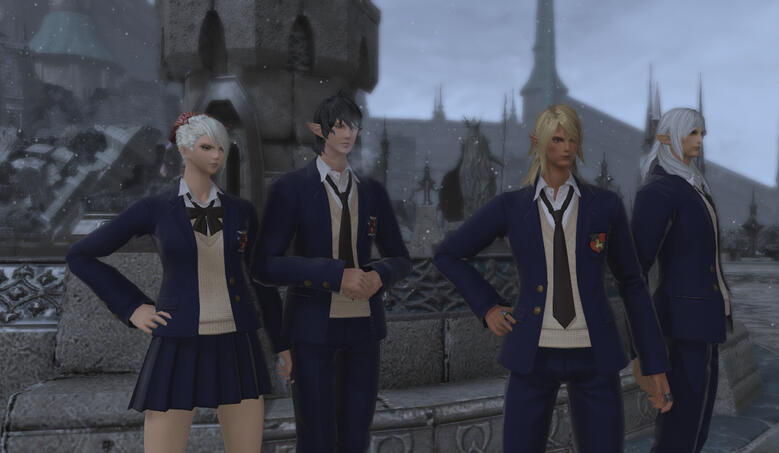 The elite of the firmament academy
